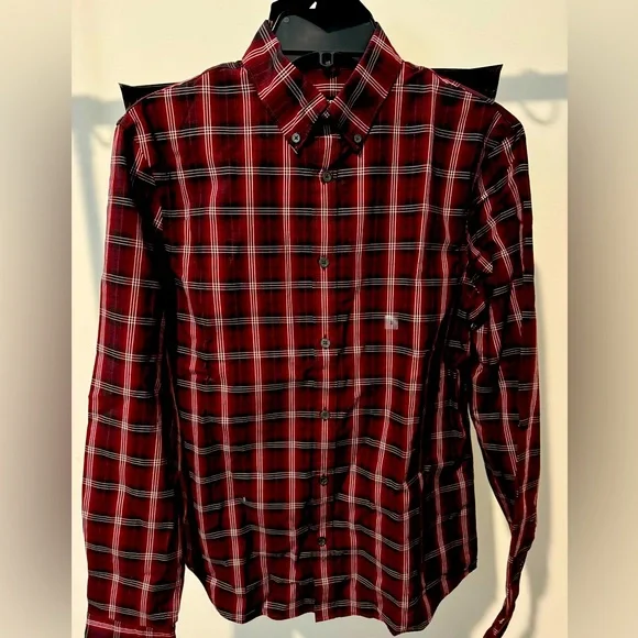 Express Flannel Pattern Dress Shirt | Size Small